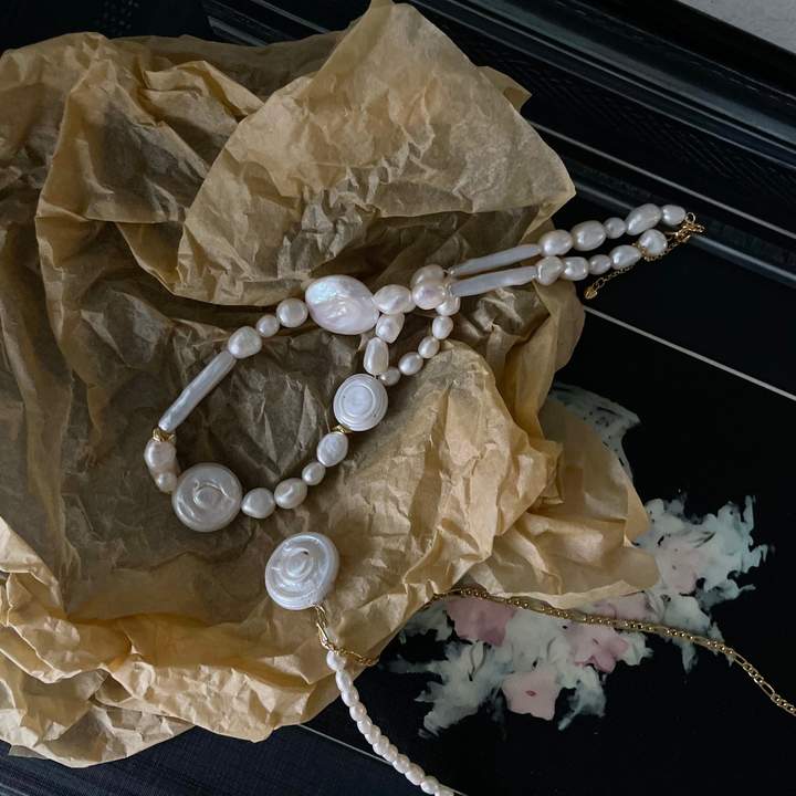 Baroque pearl necklace - Just £30! Shop now at Cyber Sea Pearl