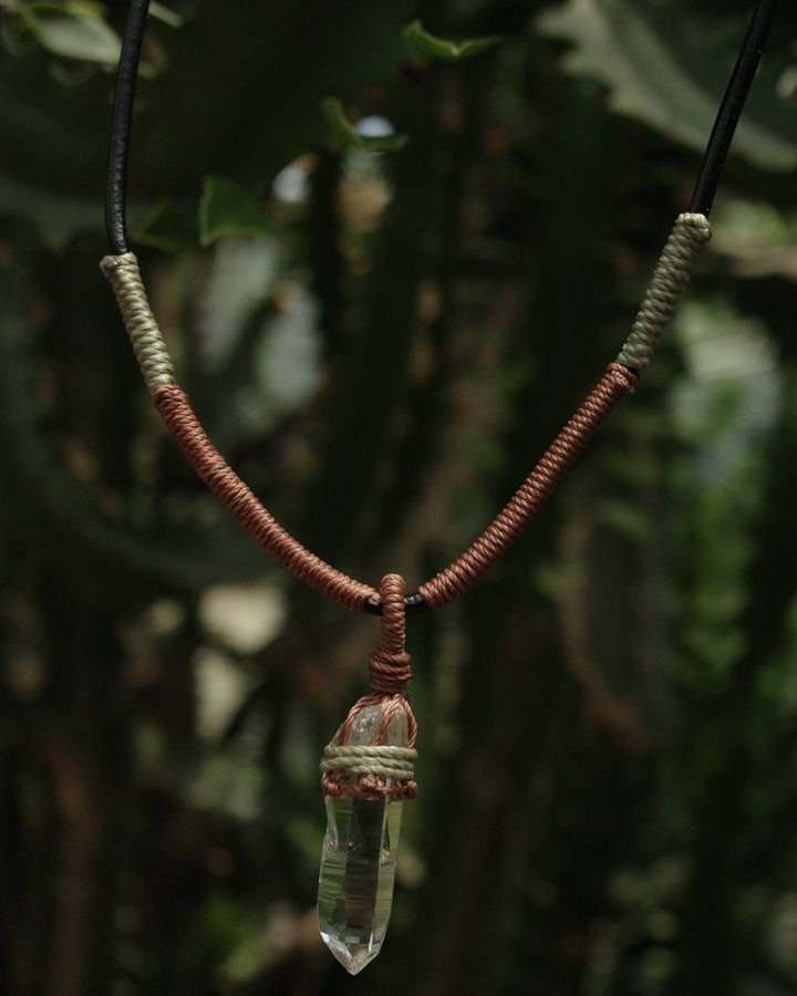「Optical Energy Transmission」— Himalayan White Quartz｜Cyber Sea Pearl